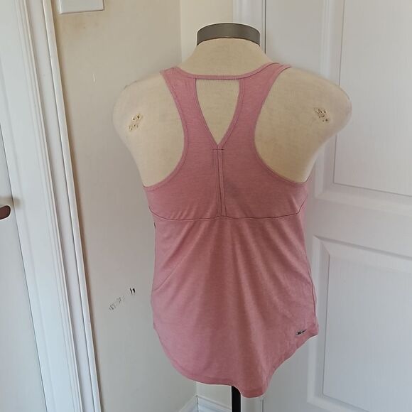 RBX Women's Active Racer Back Top Medium Pink & White - Picture 5 of 16